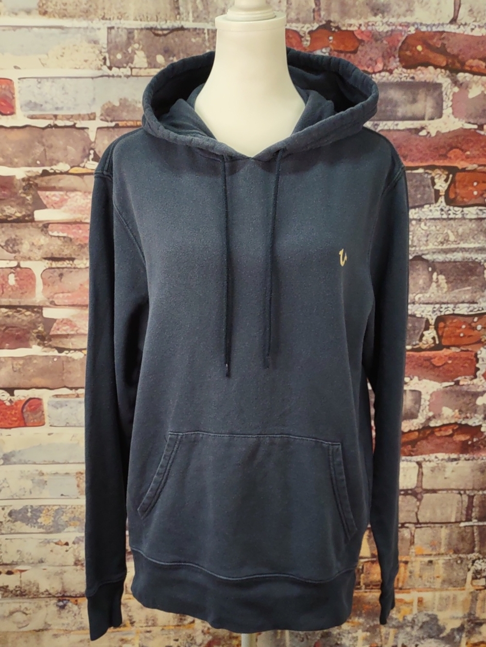 True Religion Hoodie Sweatshirt w/Subtle Logo
